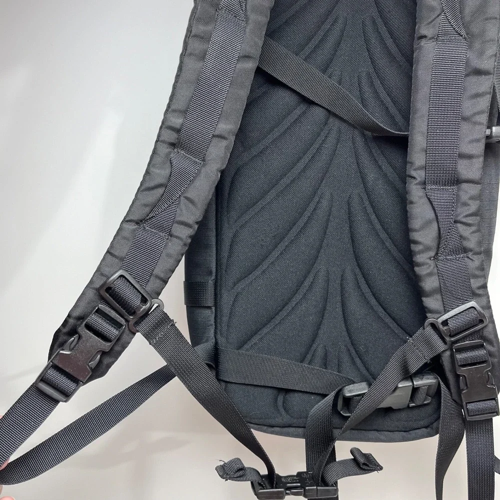 Performance Cycling Monsoon Max Black Ripstop Nylon Small Padded‎ Backpack
